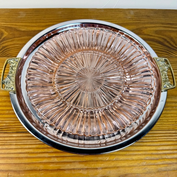 Set of 2 - Anchor Hocking -- Old Café Plates - Picture 8 of 14